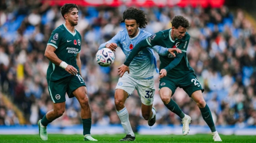 EPL: Brighton stun Man City at Etihad with 1-0 victory